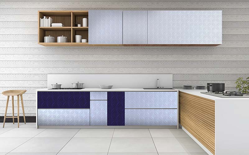 Decorative laminates for kitchen
