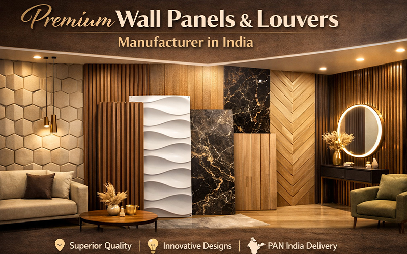 Premium Wall Panels & Louvers Manufacturer in India